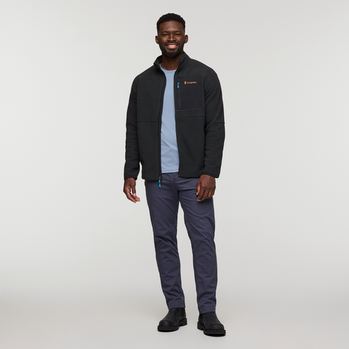 Abrazo Fleece Full-Zip Jacket - Men's, Cotopaxi Black, Model Kirk