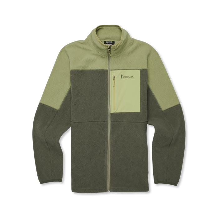 Abrazo Fleece Full-Zip Jacket - Men's, Seed/Fatigue