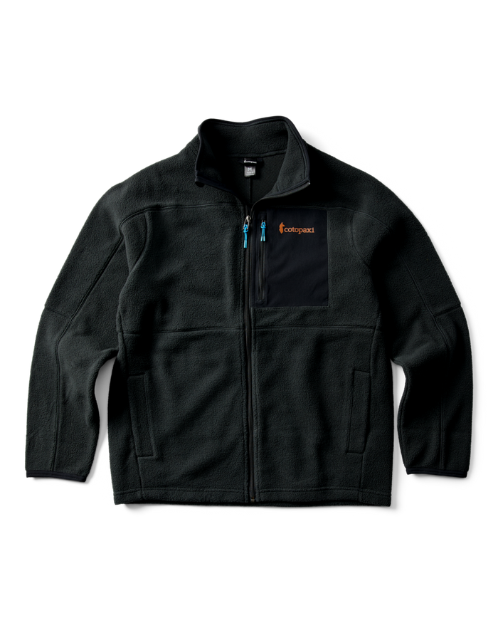 Abrazo Fleece Full-Zip Jacket - Men's Black