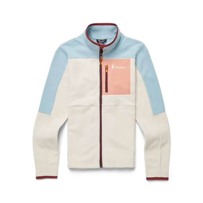 Abrazo Fleece Full-Zip Jacket - Women's, Sea Spray/Cream