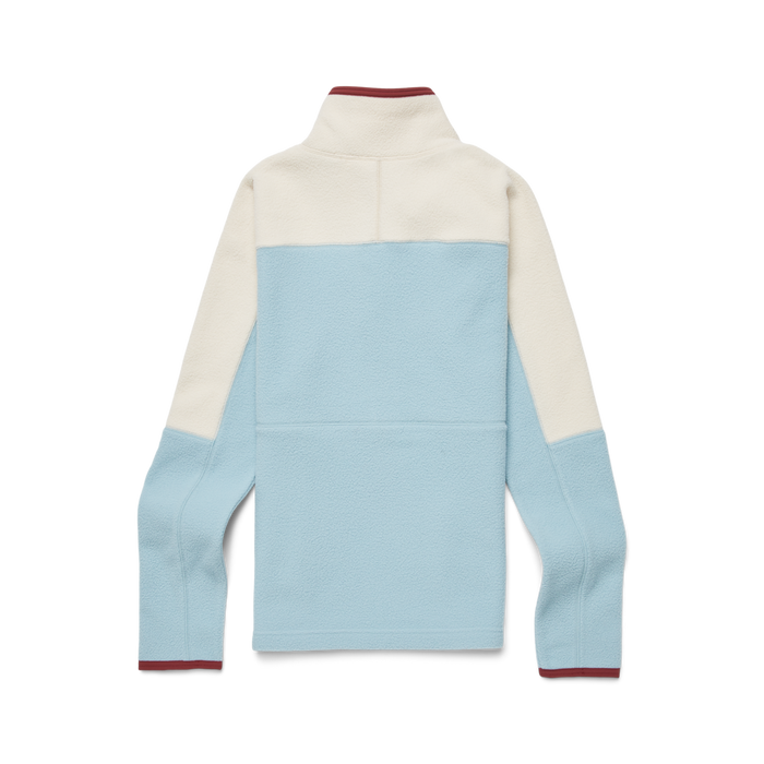 Abrazo Fleece Half-Zip Jacket - Women's, Cream/Sea Spray