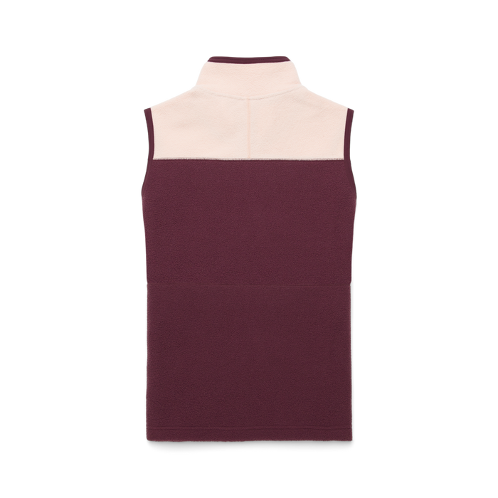 Abrazo Fleece Vest - Women's, Rosewood/Wine