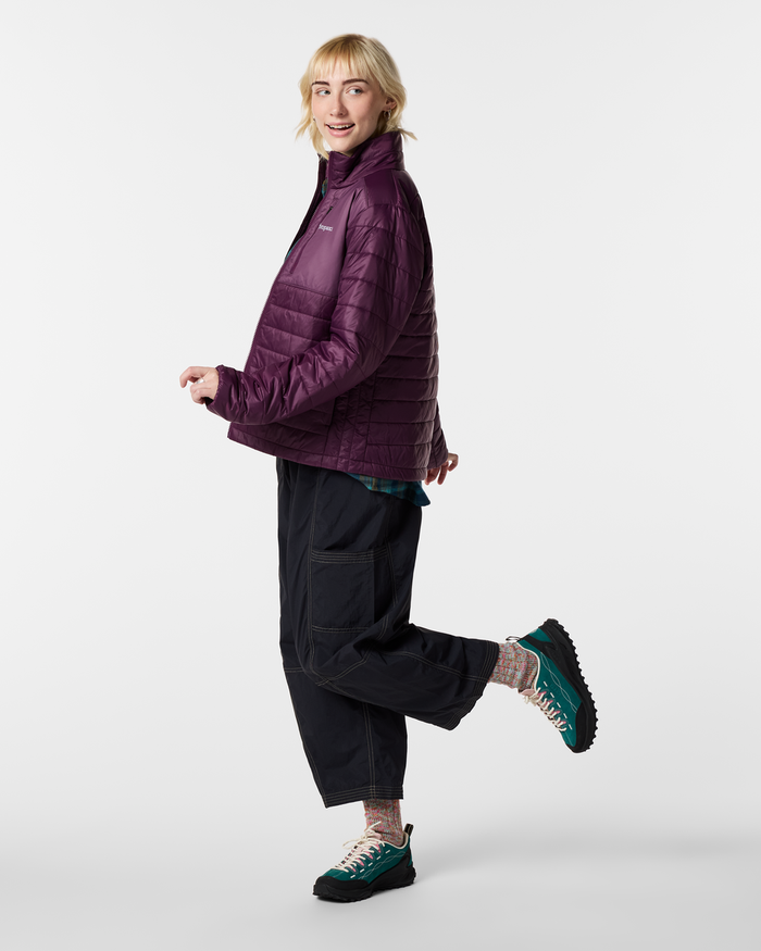 Acodo Insulated Jacket - Women's, Acai, Model Josie