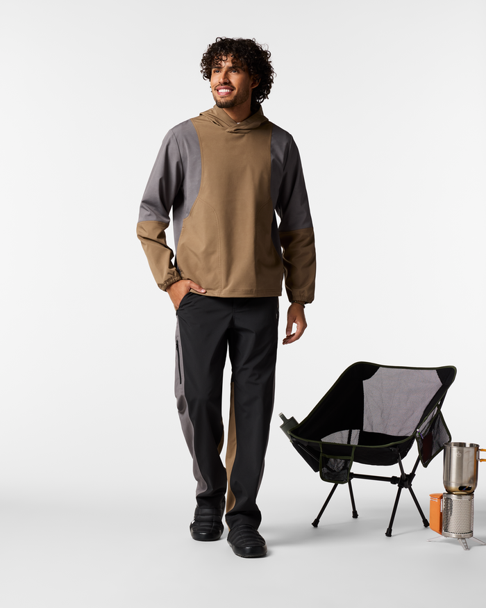 Adelante Pant - Men's, Black/Cinder, Model Pedro