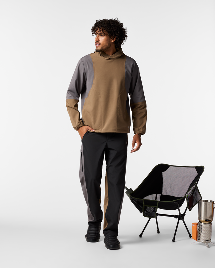 Adelante Pant - Men's, Black/Cinder, Model Pedro