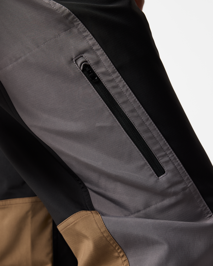 Adelante Pant - Men's, Black/Cinder, Model Pedro