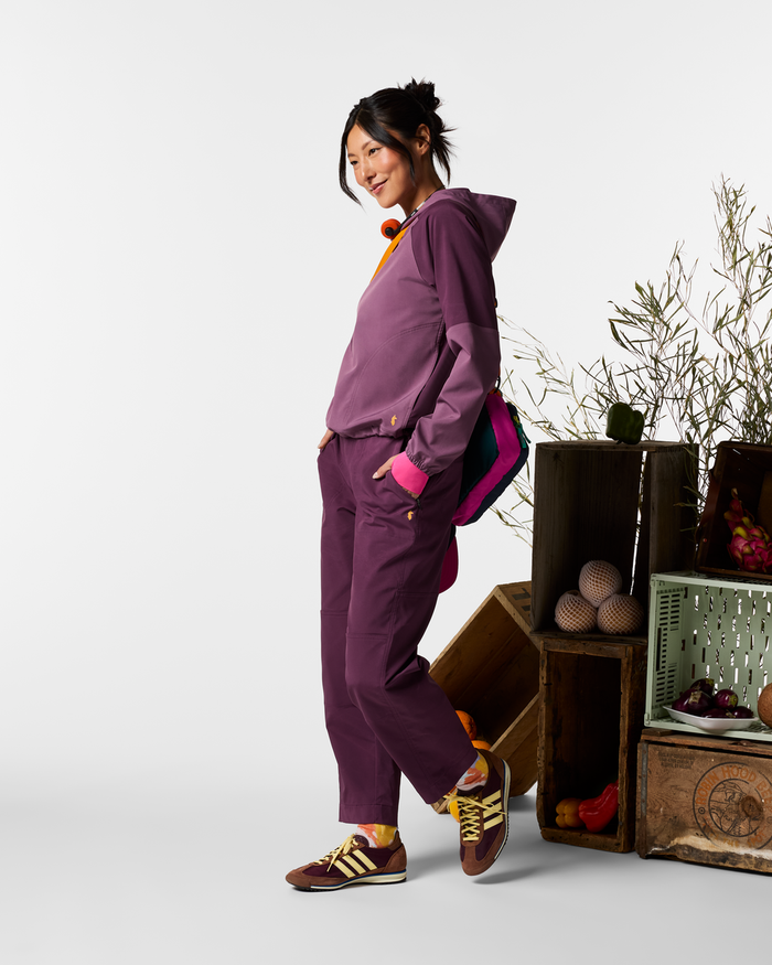 Adelante Pant - Women's, Acai, Model Tiff