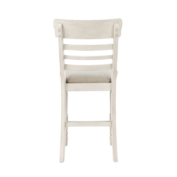 Alburgh - Counter Height Chair (Set of 2) - Light Gray