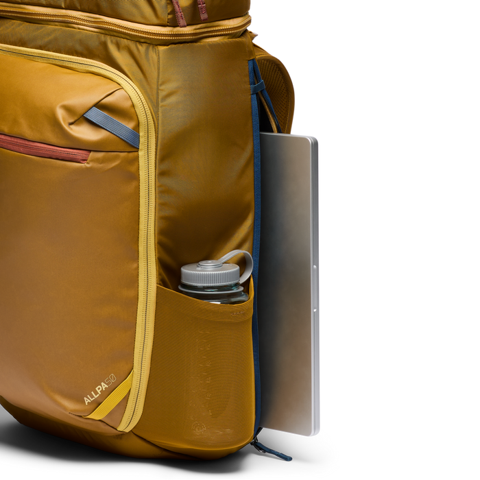 Allpa 50L Adventure Travel Pack, Bronze, Detail