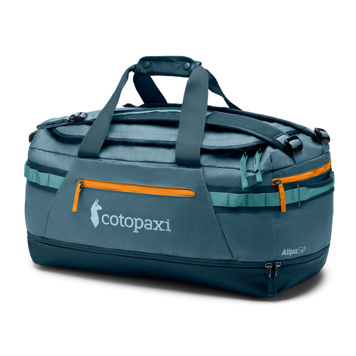 Allpa 50L Duffel Bag, Blue Spruce/Abyss