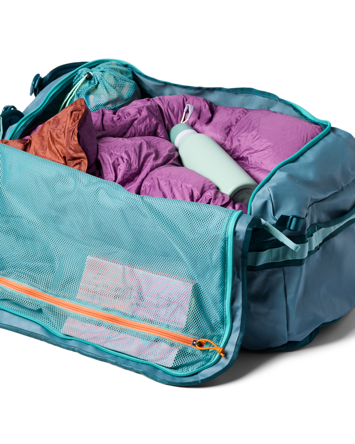 Allpa Getaway 100L Duffel, Blue Spruce/Abyss