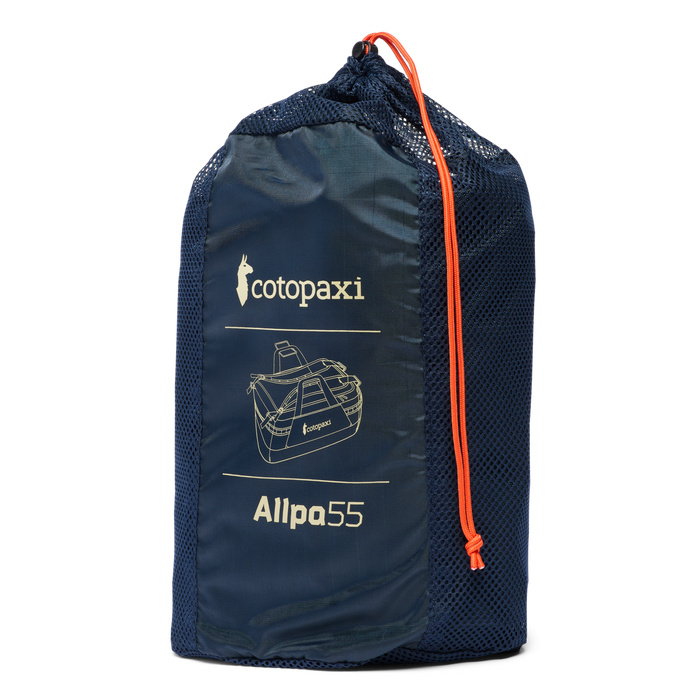 Allpa Getaway 55L Duffel, Blue Smoke/Carbon