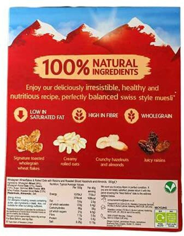 Alpen The Original Swiss Style Muesli 550g