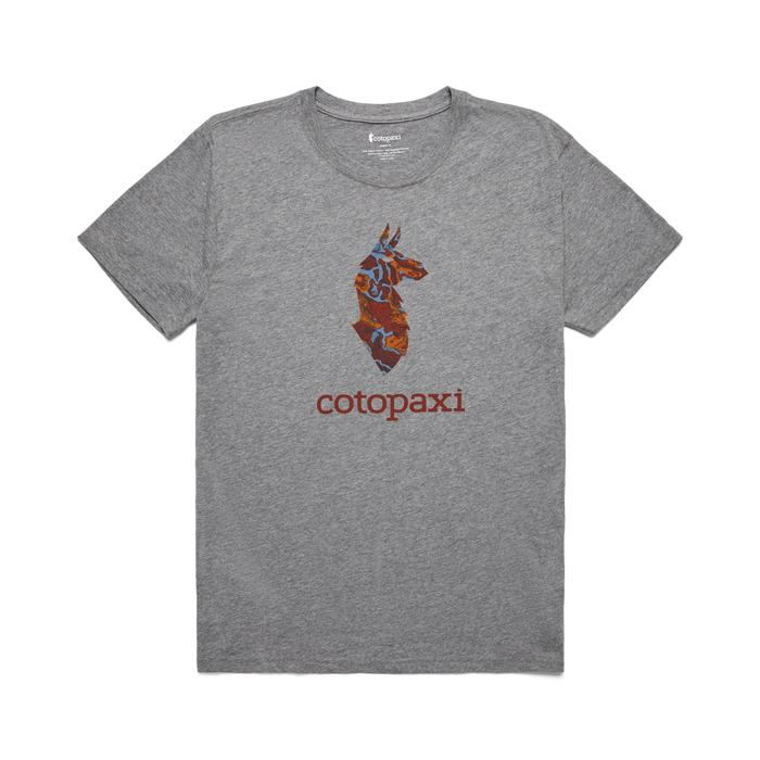 Altitude Llama Organic T-Shirt - Men's, Heather Grey