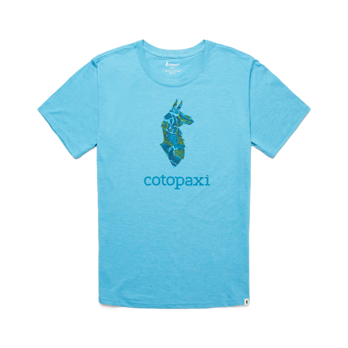 Altitude Llama Organic T-Shirt - Men's, Poolside