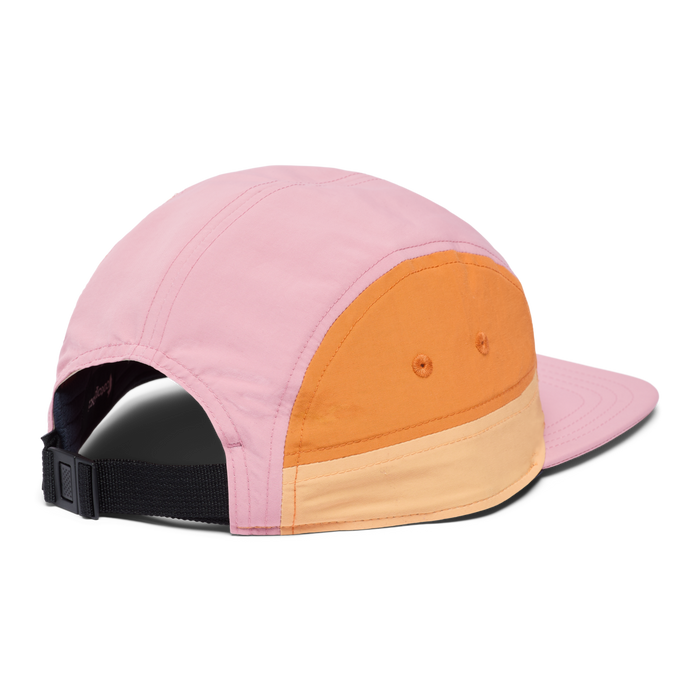 Altitude Tech 5-Panel Hat, Apricot/Rose