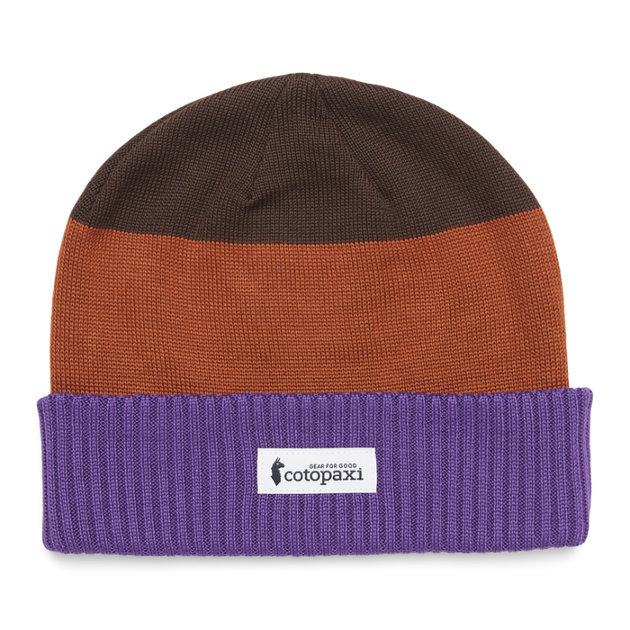 Alto Beanie, Black Violet/Rusty, Detail