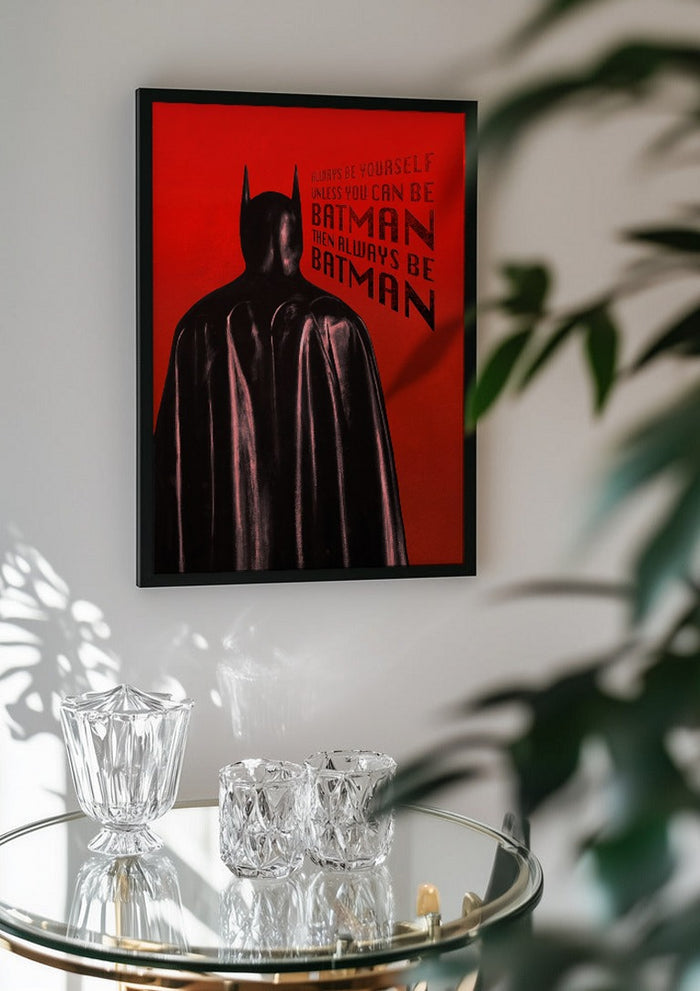 Always Batman Red - Daniel Leo