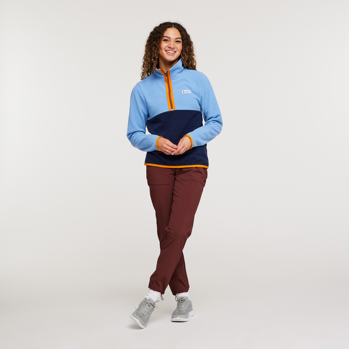Amado Fleece - Women's, Lupine/Maritime, Model London