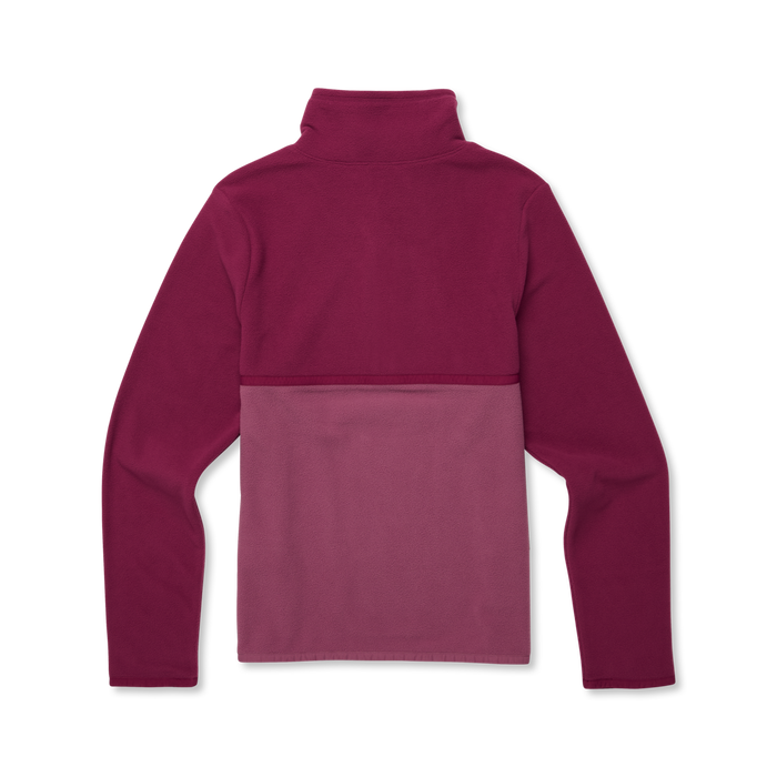 Amado Fleece Pullover - Women's, Jam/Fig, Model Avery