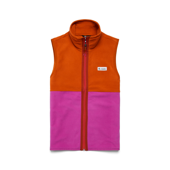 Amado Fleece Vest - Women's, Mezcal/Foxglove