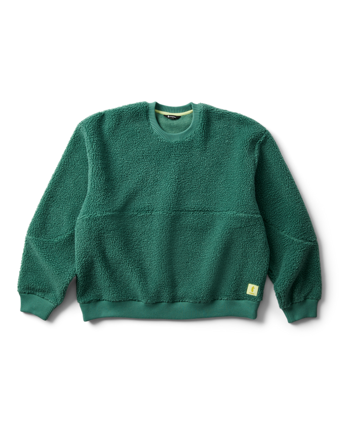 Amigazo Fleece Crew - Women's, Juniper, Model Lola