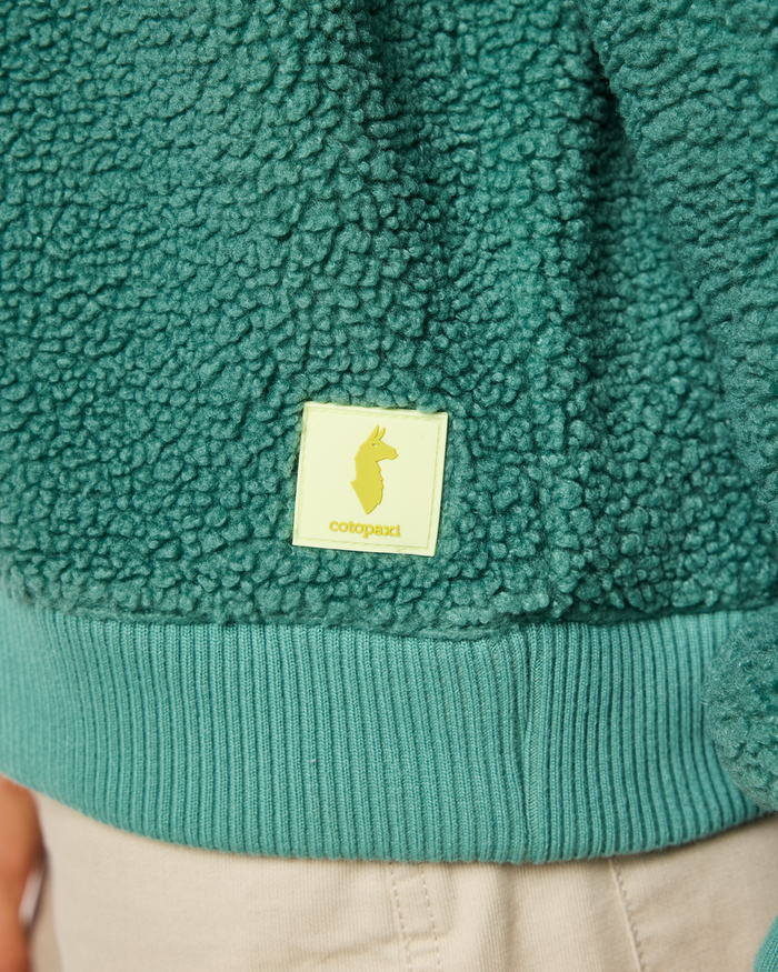 Amigazo Fleece Crew - Women's, Juniper, Model Lola