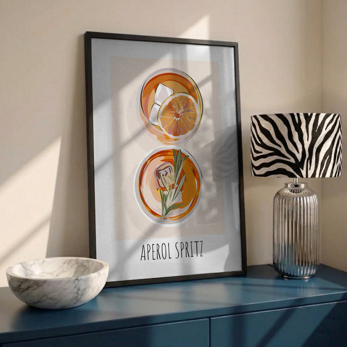 Aperol Spritz by Lisen Vennesland in interior setting