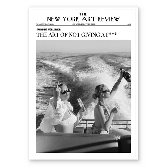 Poster / White / 21x30 CM