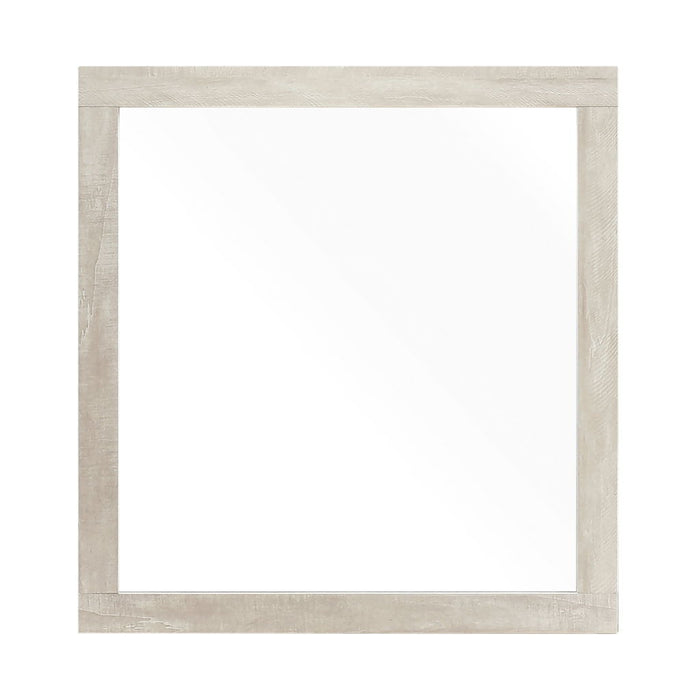 Aspen - Mirror - Natural Oak