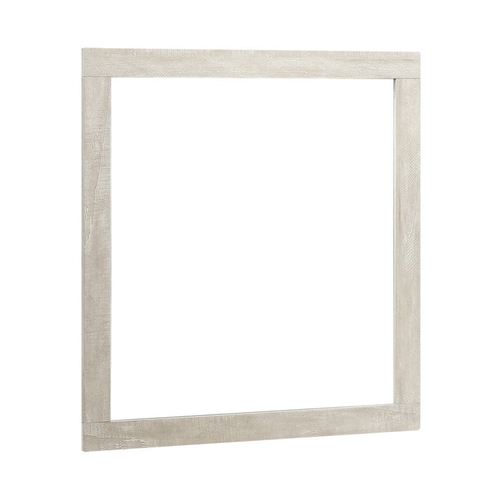 Aspen - Mirror - Natural Oak