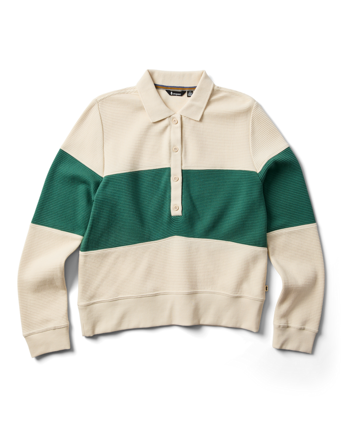 Atajo Waffle Rugby - Women's, Cream/Juniper