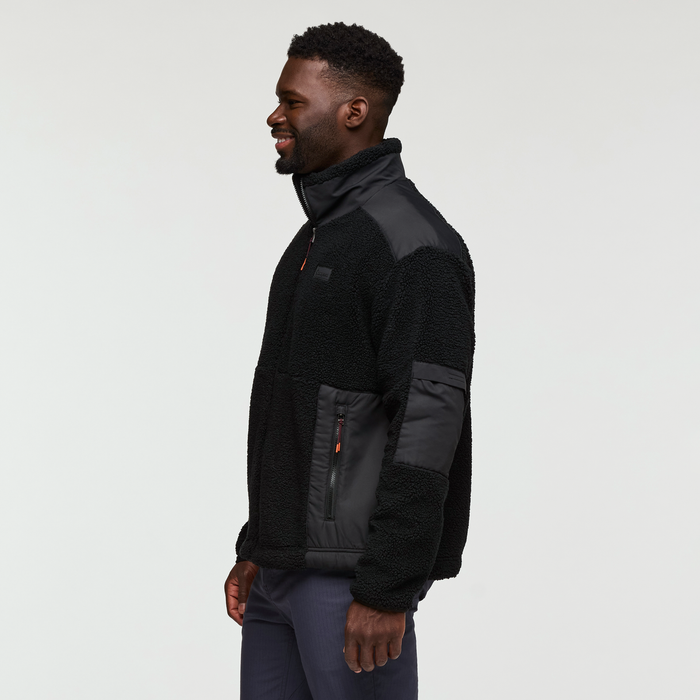 Bacano Fleece Jacket - Men's, Cotopaxi Black, Model Kirk
