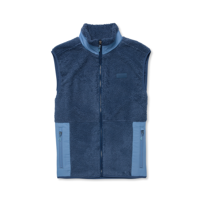 Bacano Fleece Vest - Men's, Deep Sea/Fjord
