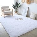 BAXTON Pure White 5' x 8' Rug