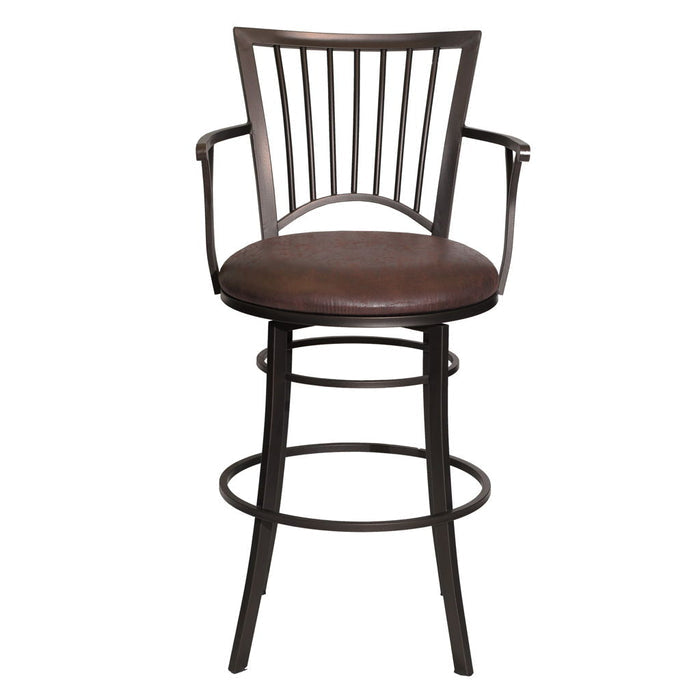 Bar Height (28"-30") / Dark Brown