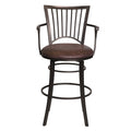 Bar Height (28"-30") / Dark Brown