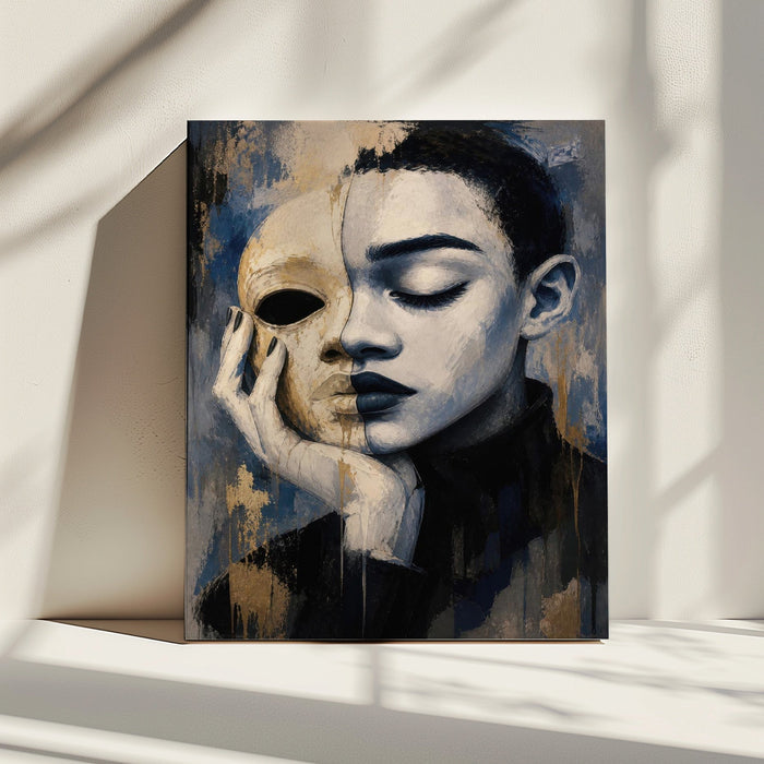 Behind The Mask by Martin Zen in interior setting