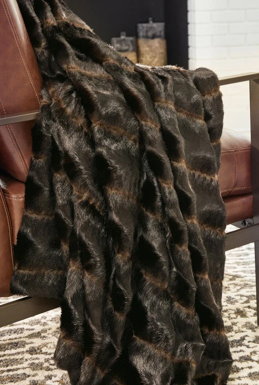 BEHR Dark Brown 50" x 60" Throw