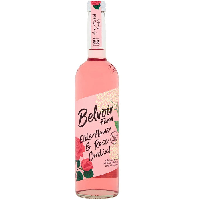 Belvoir Elderflower & Rose Cordial 500ml product image