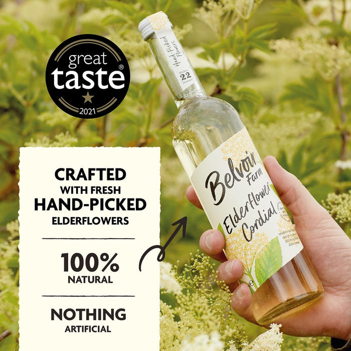 Belvoir Fruit Farm Elderflower Cordial, 500ml