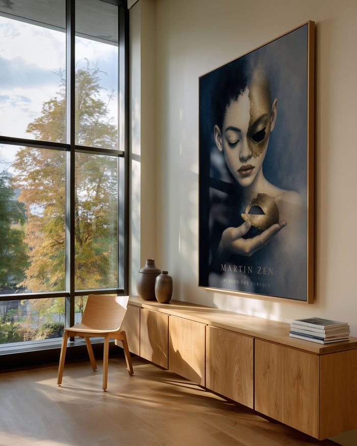Beyond The Surface by Martin Zen in interior setting