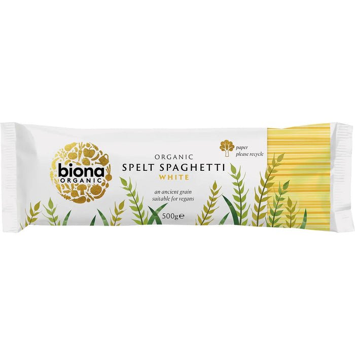 Biona Organic Spelt Spaghetti - White Pasta - 500g product image