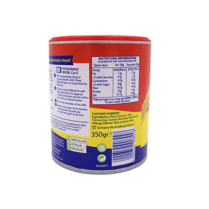 Birds Custard Powder 350g