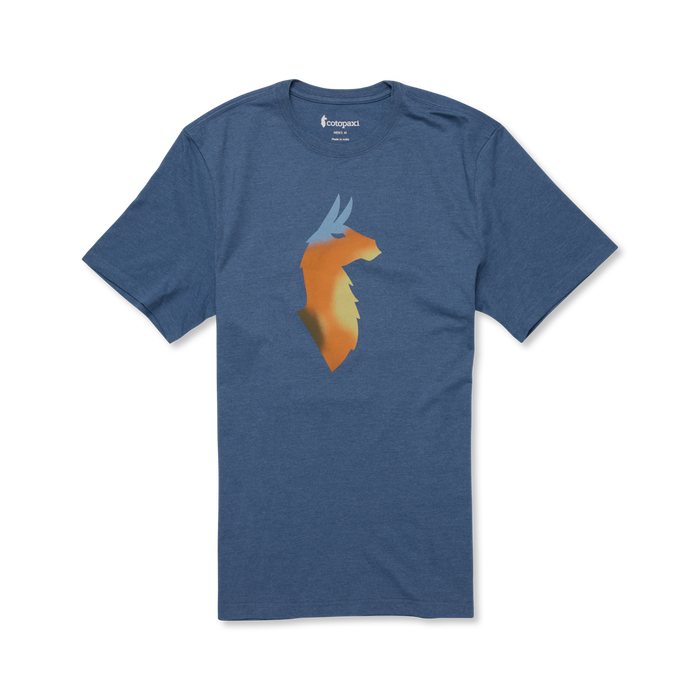 Bitmap Llama T-Shirt - Men's, Deep Sea