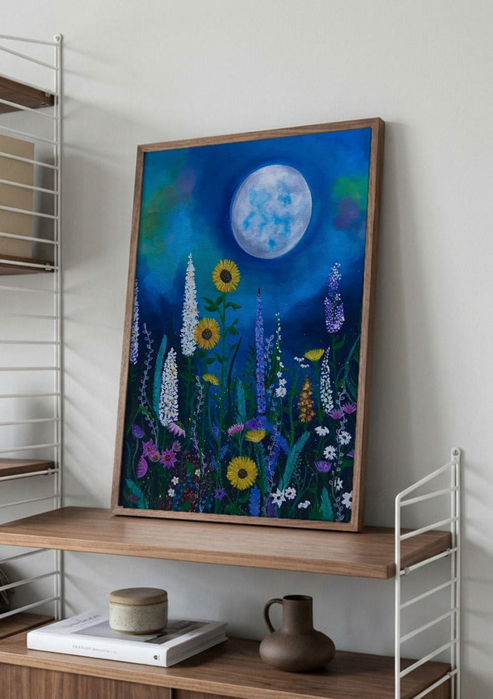 Blue Moon Garden - Art By Biba