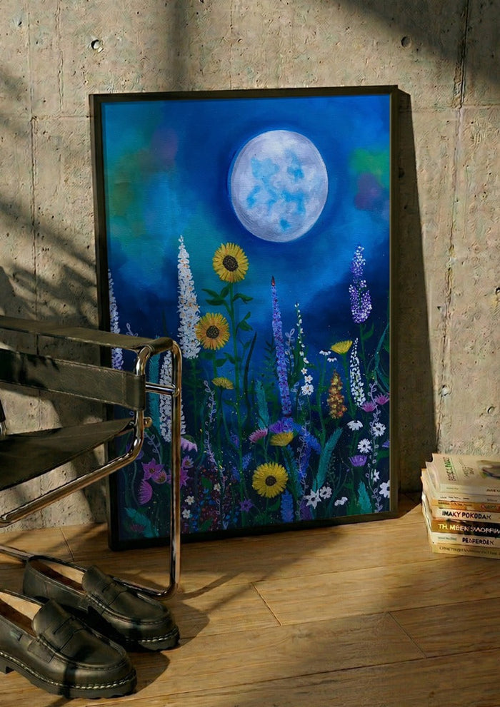 Blue Moon Garden - Art By Biba