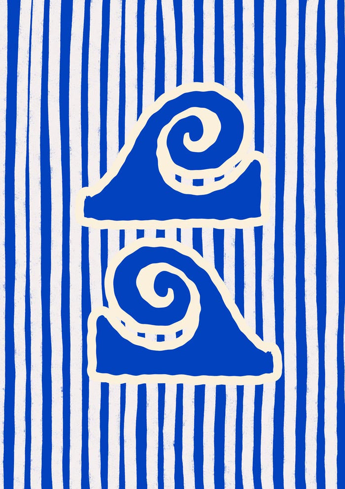 Blue Ocean Waves - Treechild