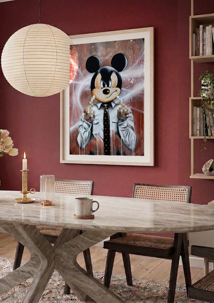 Blurred Mickey - Daniel Leo