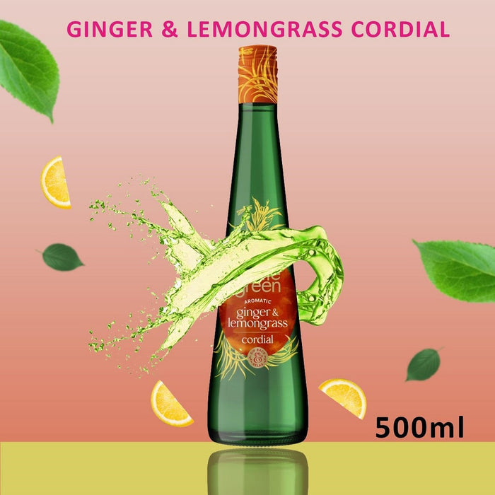 Bottle Green Ginger & Lemongrass Cordial 500ml